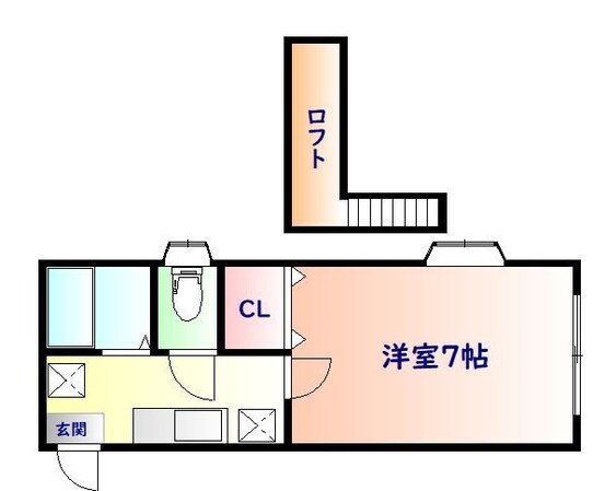 東照宮駅 徒歩9分 1階の物件間取画像